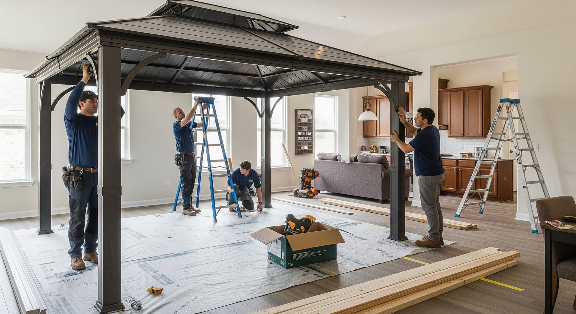 Why Choose HomeReModelingsContractors for Gazebo Installation and Construction?